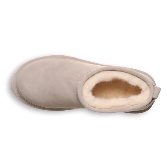 Bearpaw Women's Retro Shorty Suede Boot - Mushroom - Picture 2 of 7